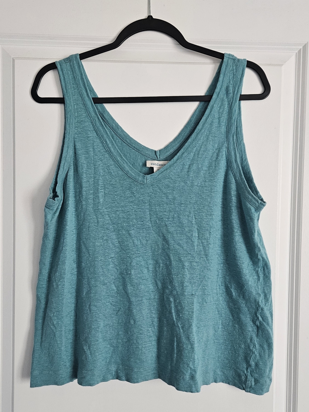 Sundance Mabel Tank 100% Linen- Size XL